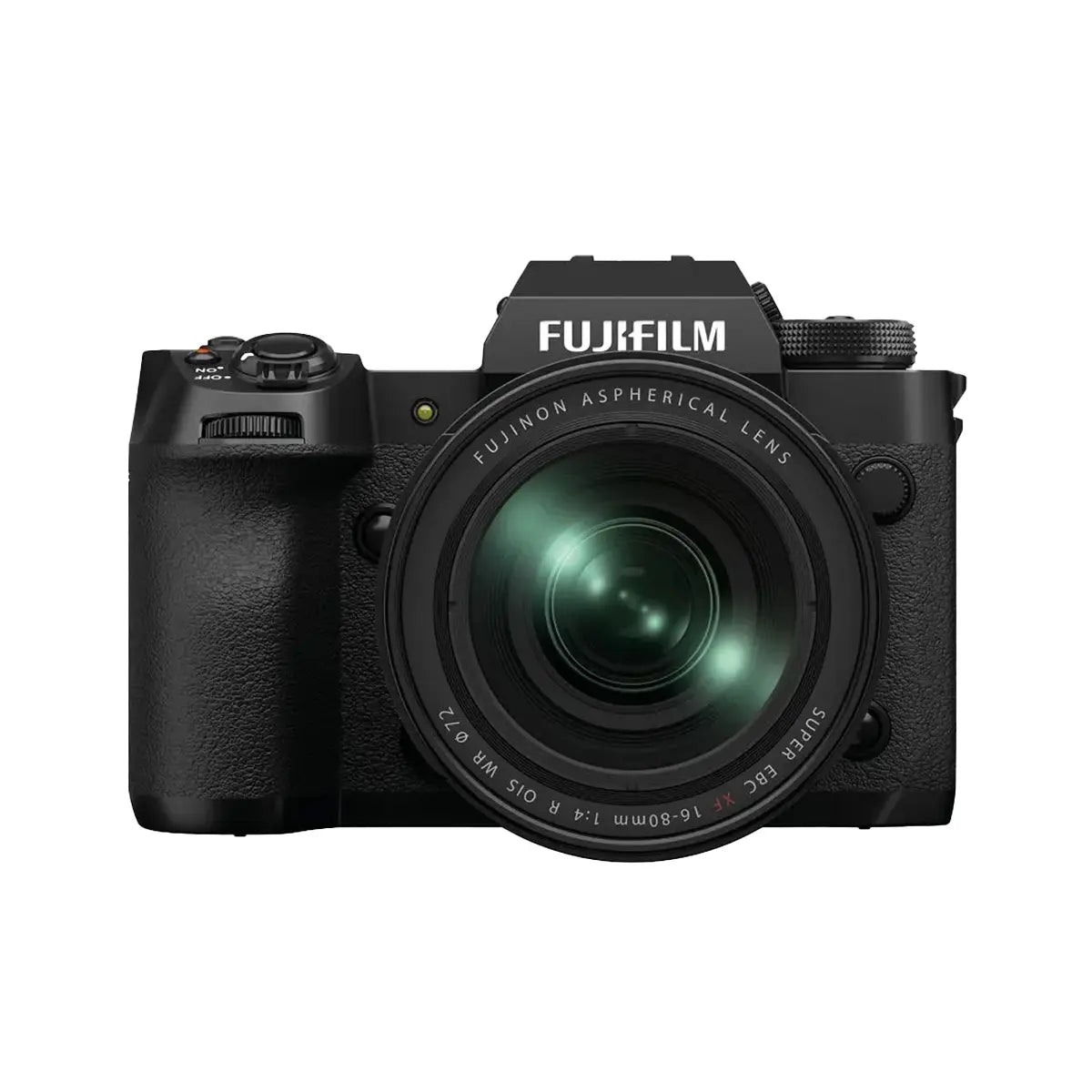 Fujifilm X-H2 Black Camera Kit with XF 16-80mm lens (Black) front