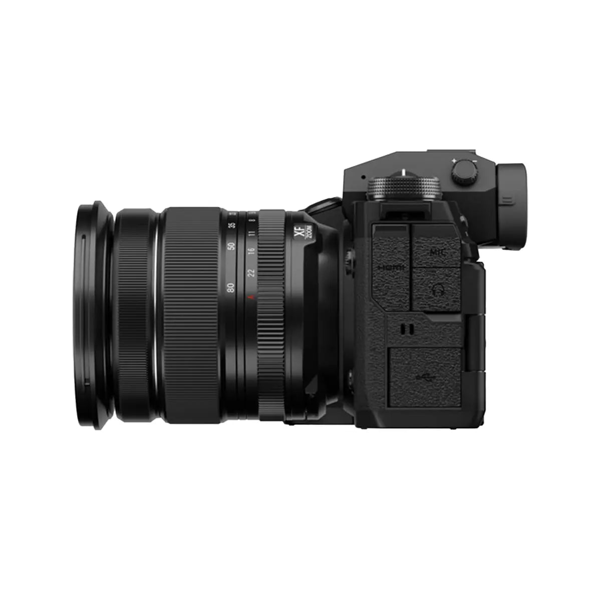 Fujifilm X-H2 Black Camera Kit with XF 16-80mm lens (Black) side