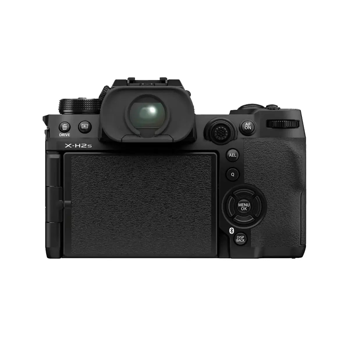 Fujifilm X-H2S Mirrorless Camera Body - Black back