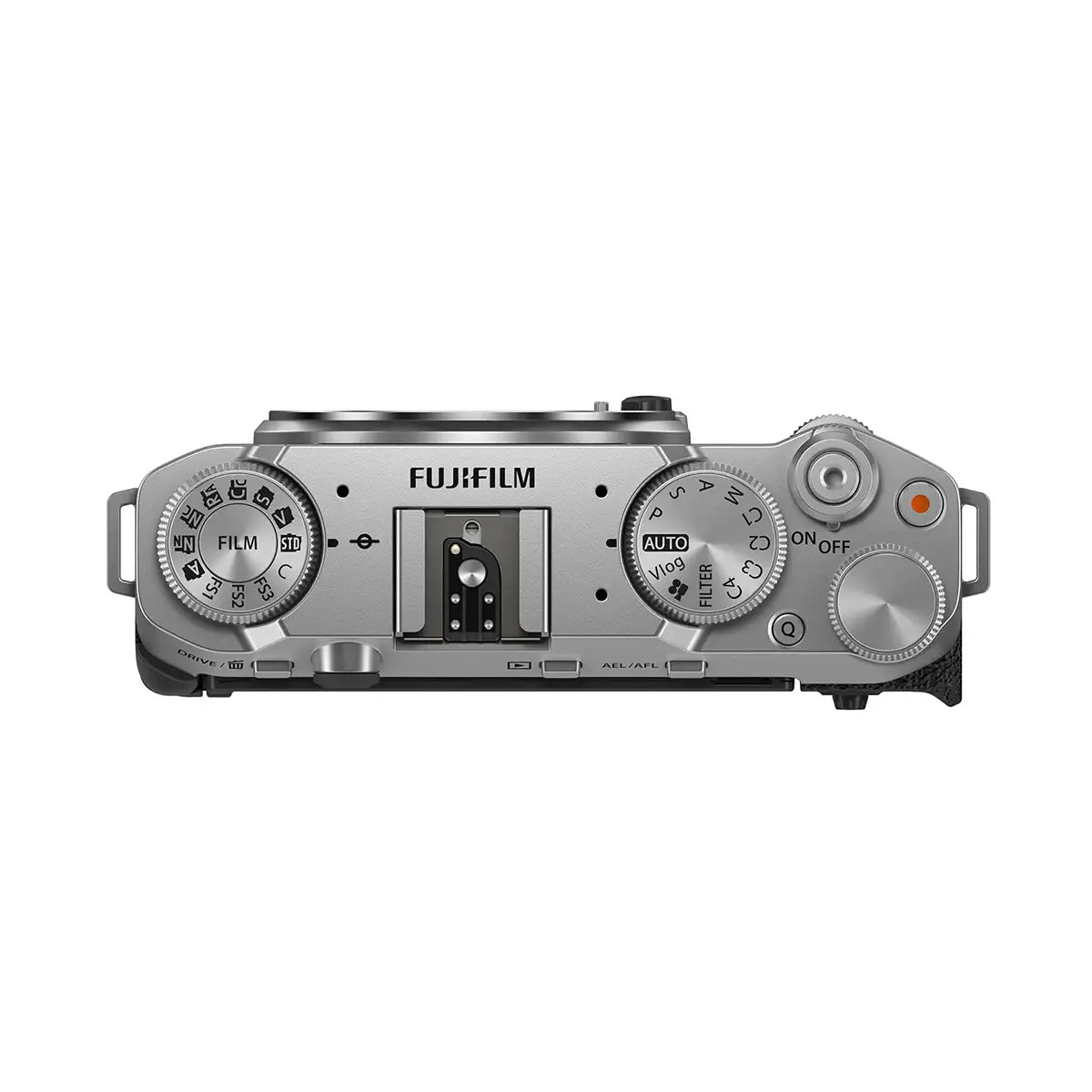 Fujifilm X-M5 Mirrorless Digital Camera Body Only - Silver top