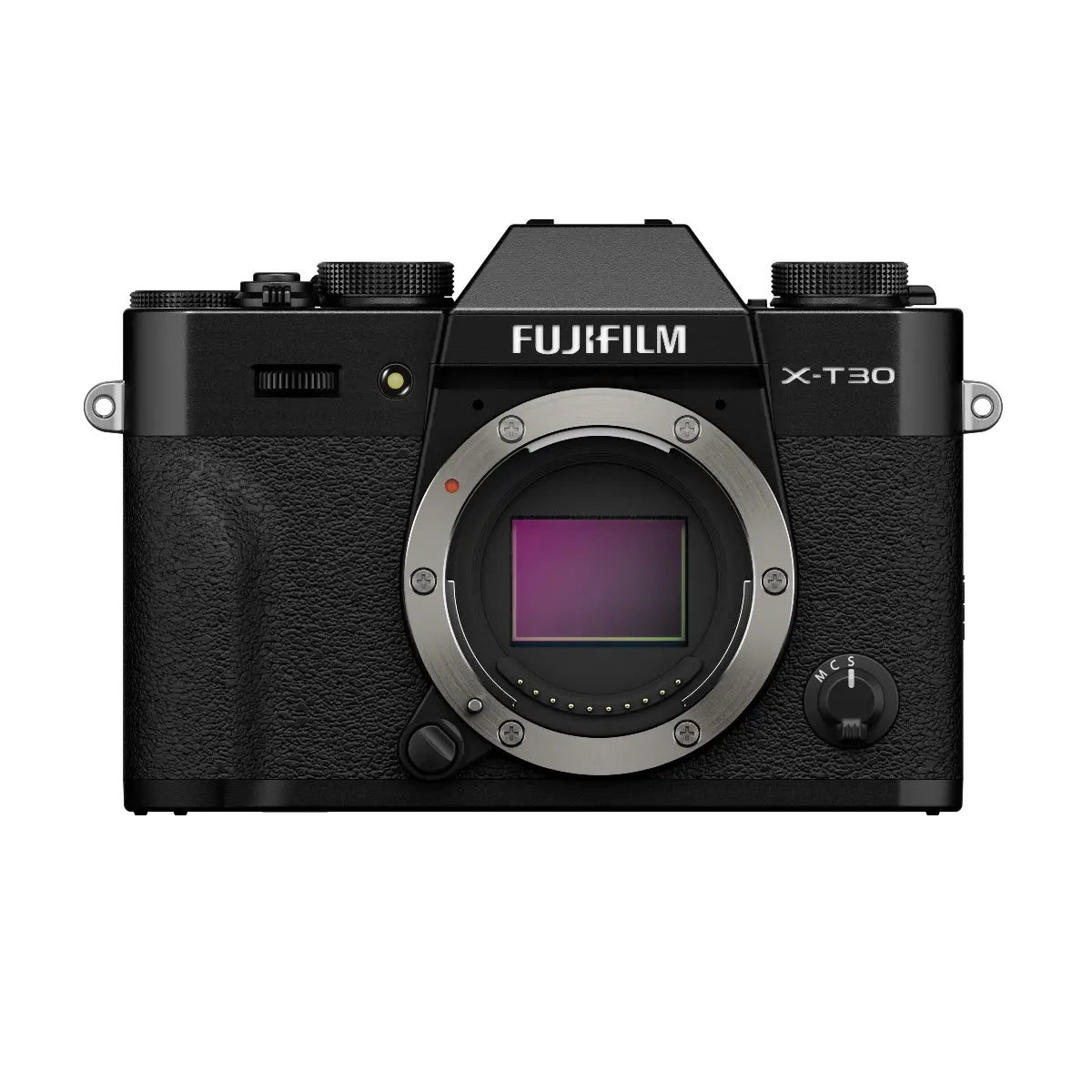 Fujifilm X-T30 camera on a white background