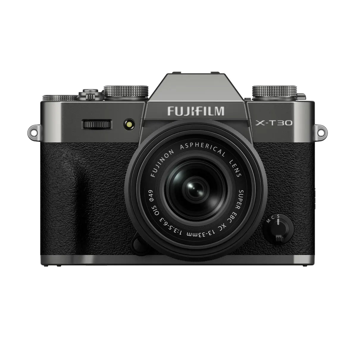 Fujifilm X-T30 camera on a white background