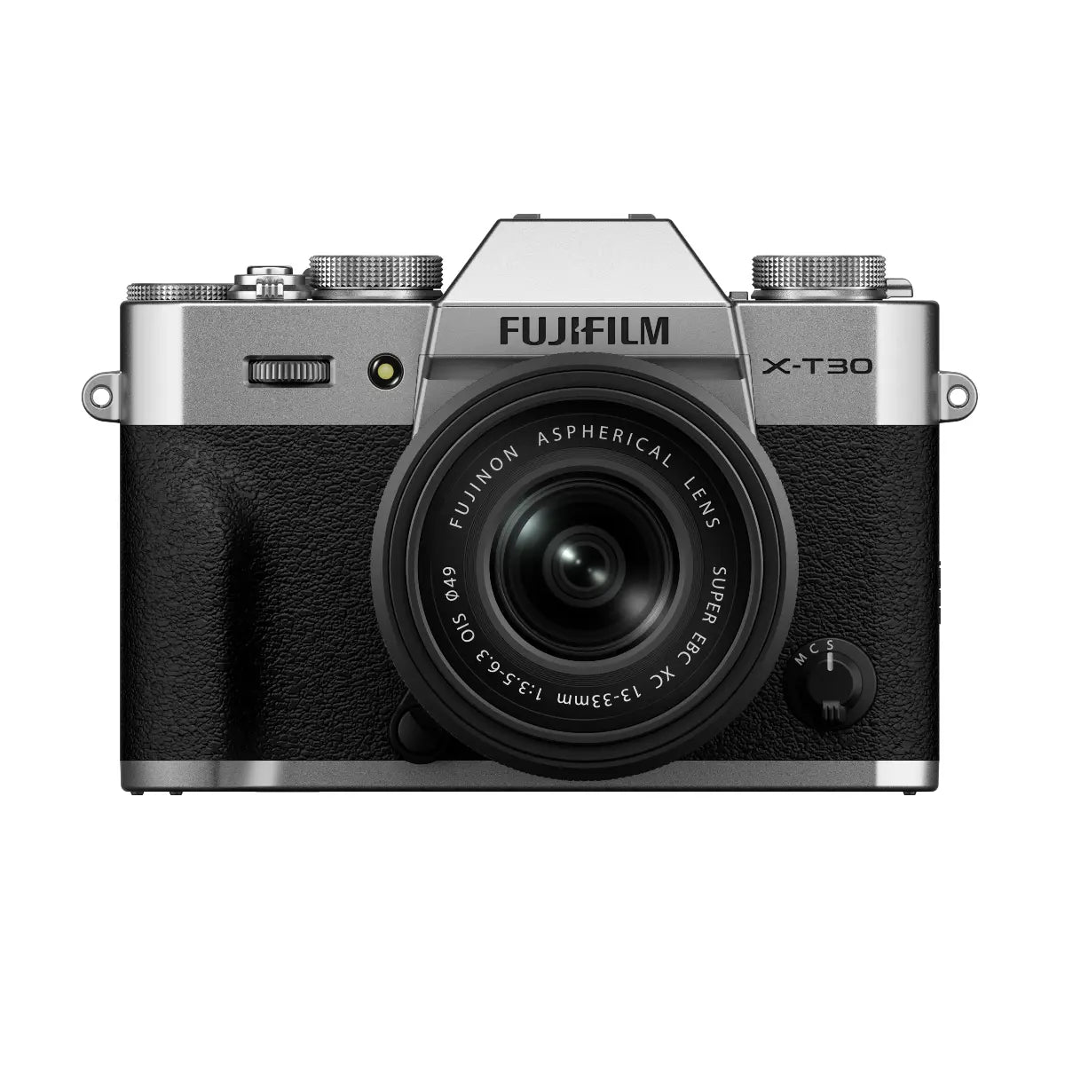 Fujifilm X-T30 camera on a white background
