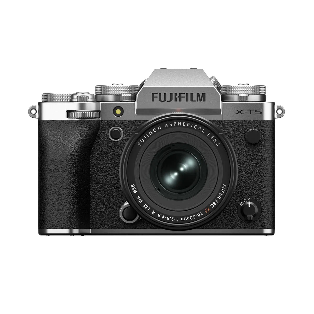 Fujifilm X-T5 Kit with XF 16-50mm Lens - Silver front