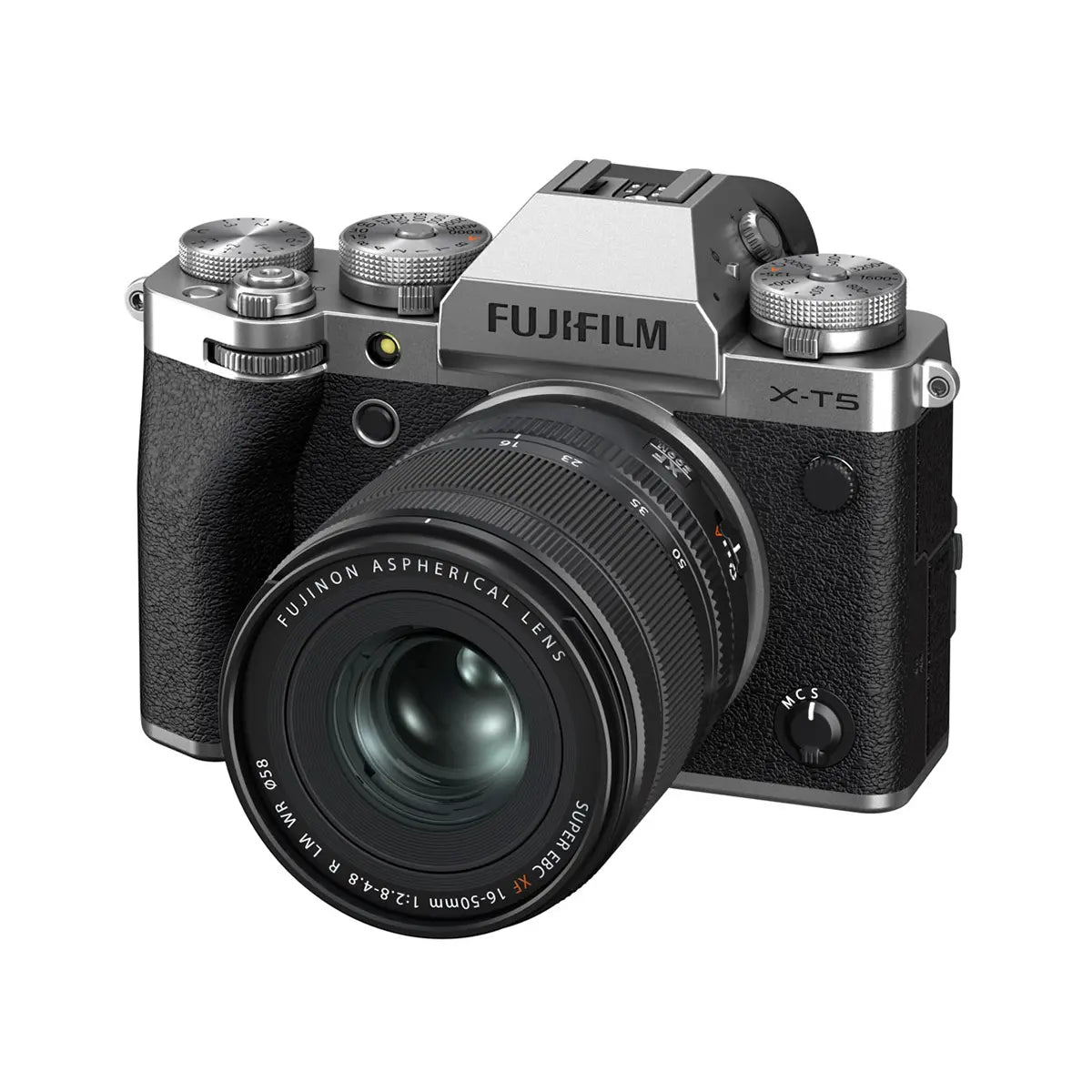 Fujifilm X-T5 Kit with XF 16-50mm Lens - Silver side