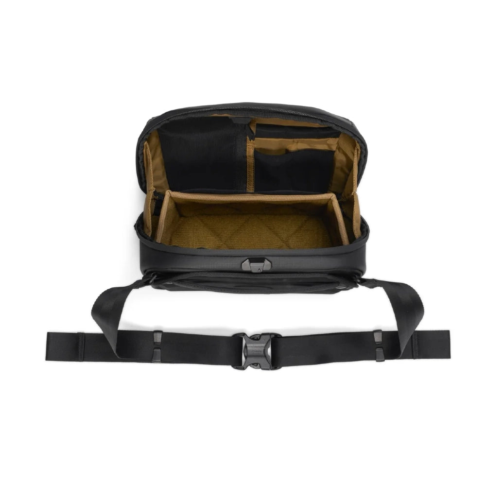 Gomatic McKinnon Camera Sling 5L top angle with lid open