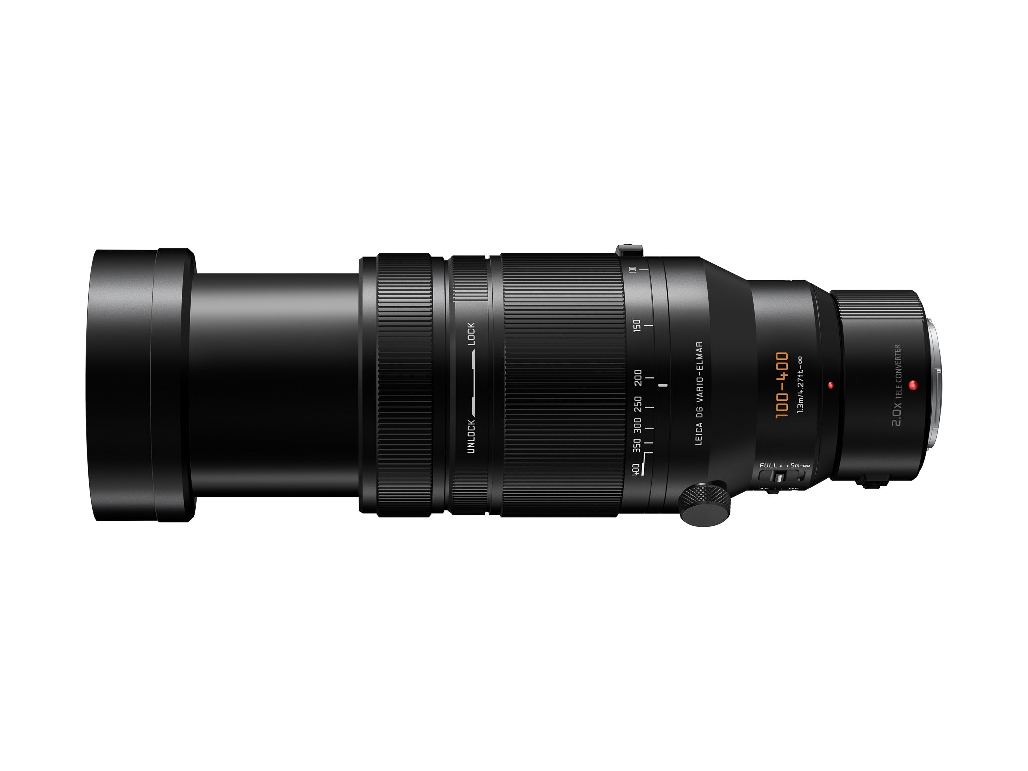 Panasonic Leica Elmar 100-400mm f/4-6.3 ASPH Lens (H-RSA100400E)