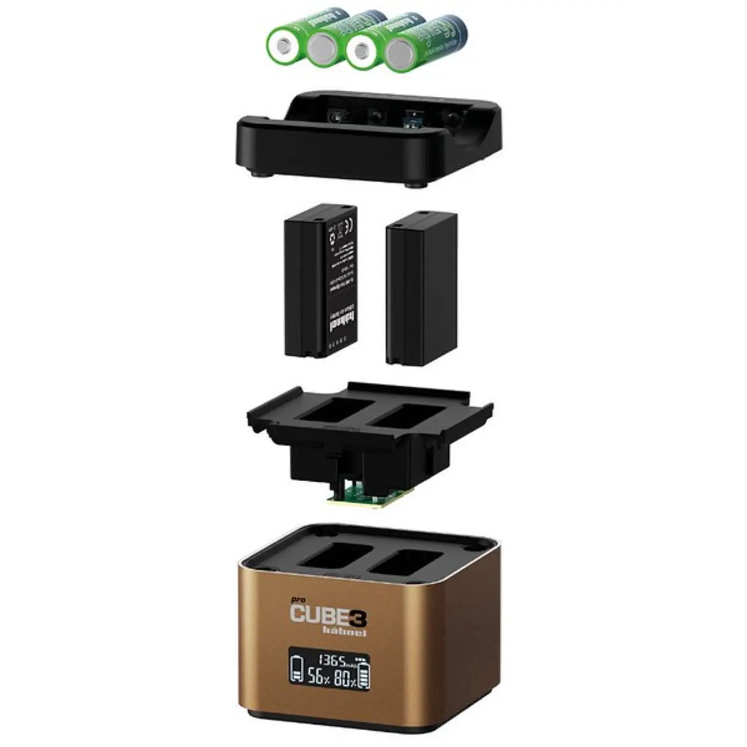 Hahnel ProCube 3 Twin Charger - Olympus