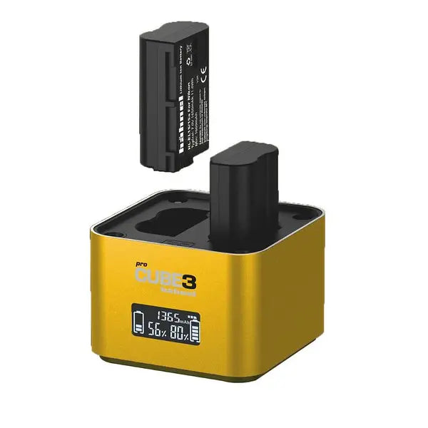 Hahnel ProCube 3 Twin Battery Charger - Nikon