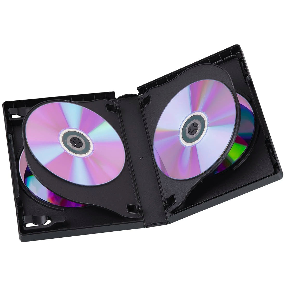 Hama 6 Box DVD Jewel Case – Pack of 3, Black