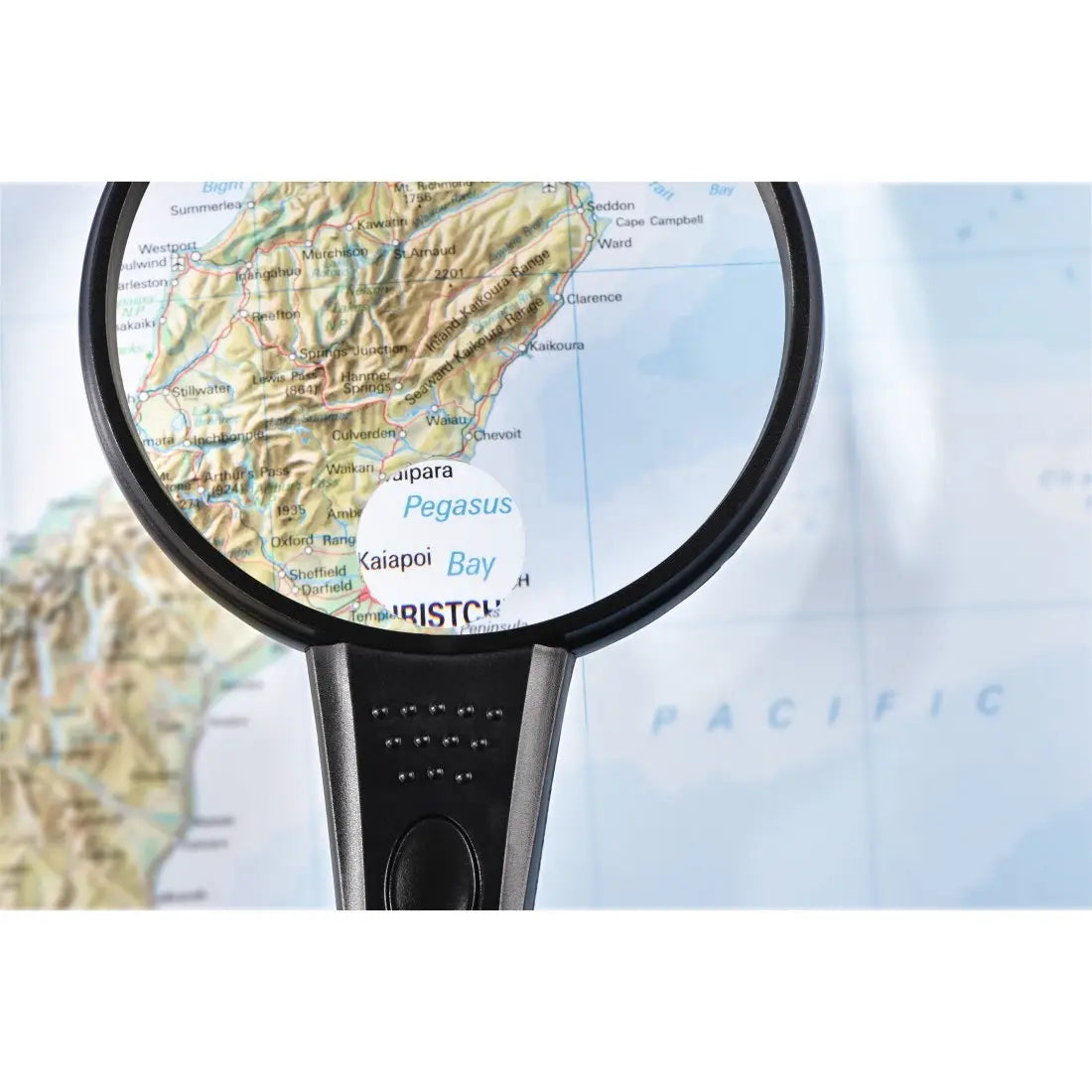 Hama Basic 90 LED 2-4x Magnifying Glass - Black