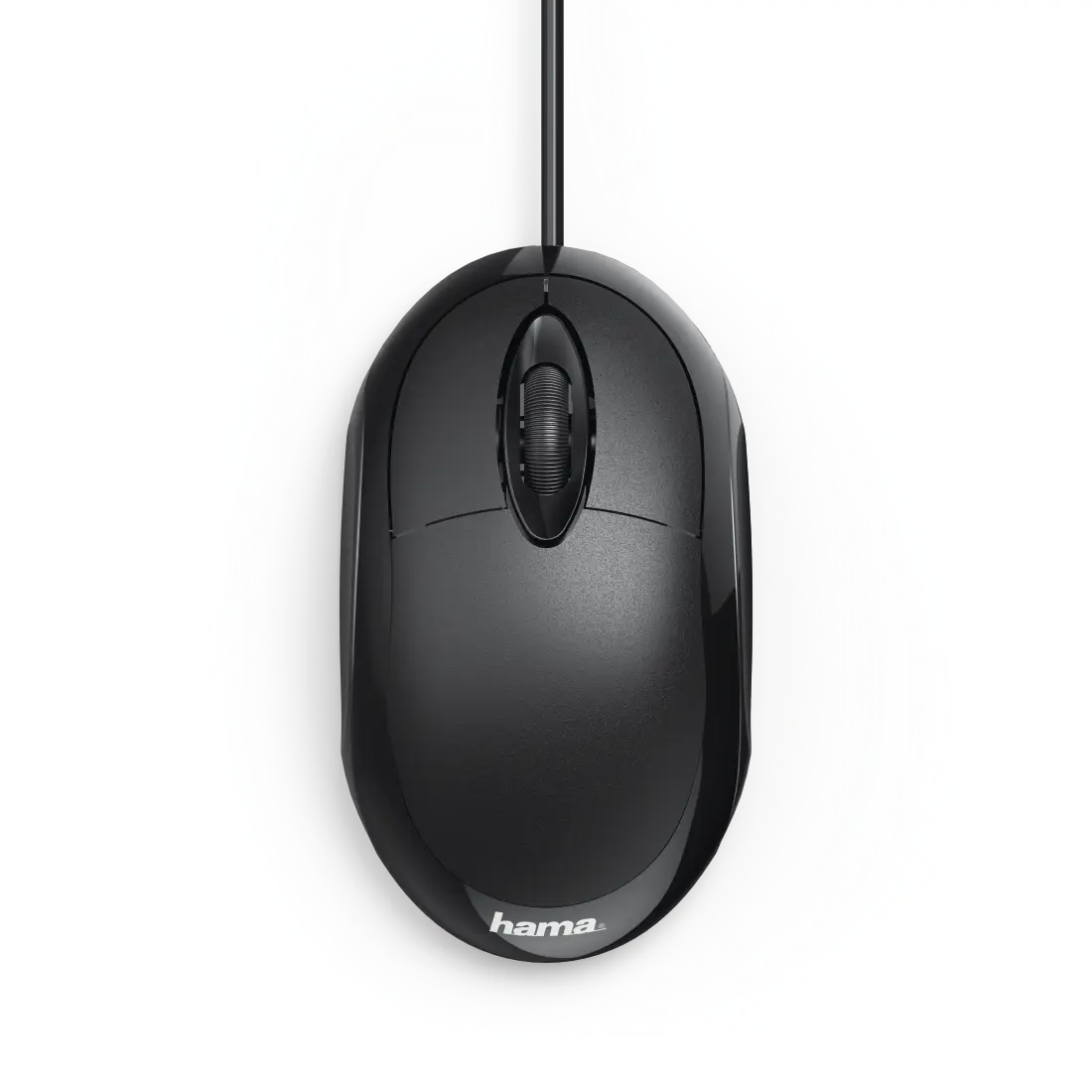 Hama MC-100 Optical 3-Button USB Mouse – Black