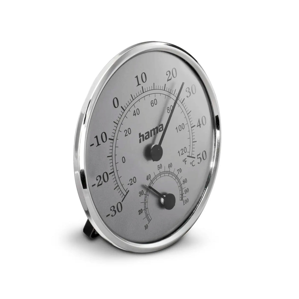 Hama Saipan Thermometer and Hygrometer - silver/grey