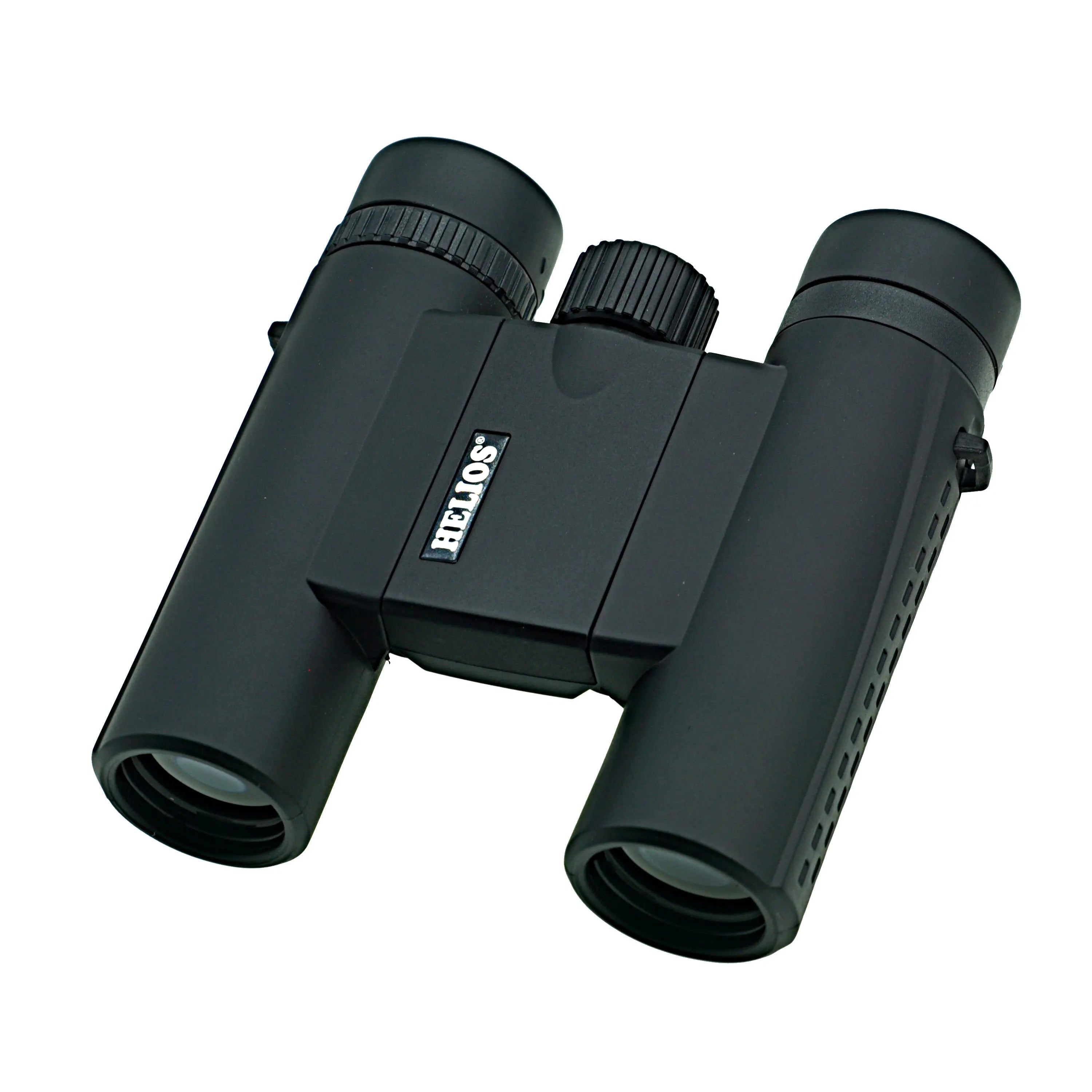 Helios Sport Deluxe 10x25 Compact Binocular front top angle