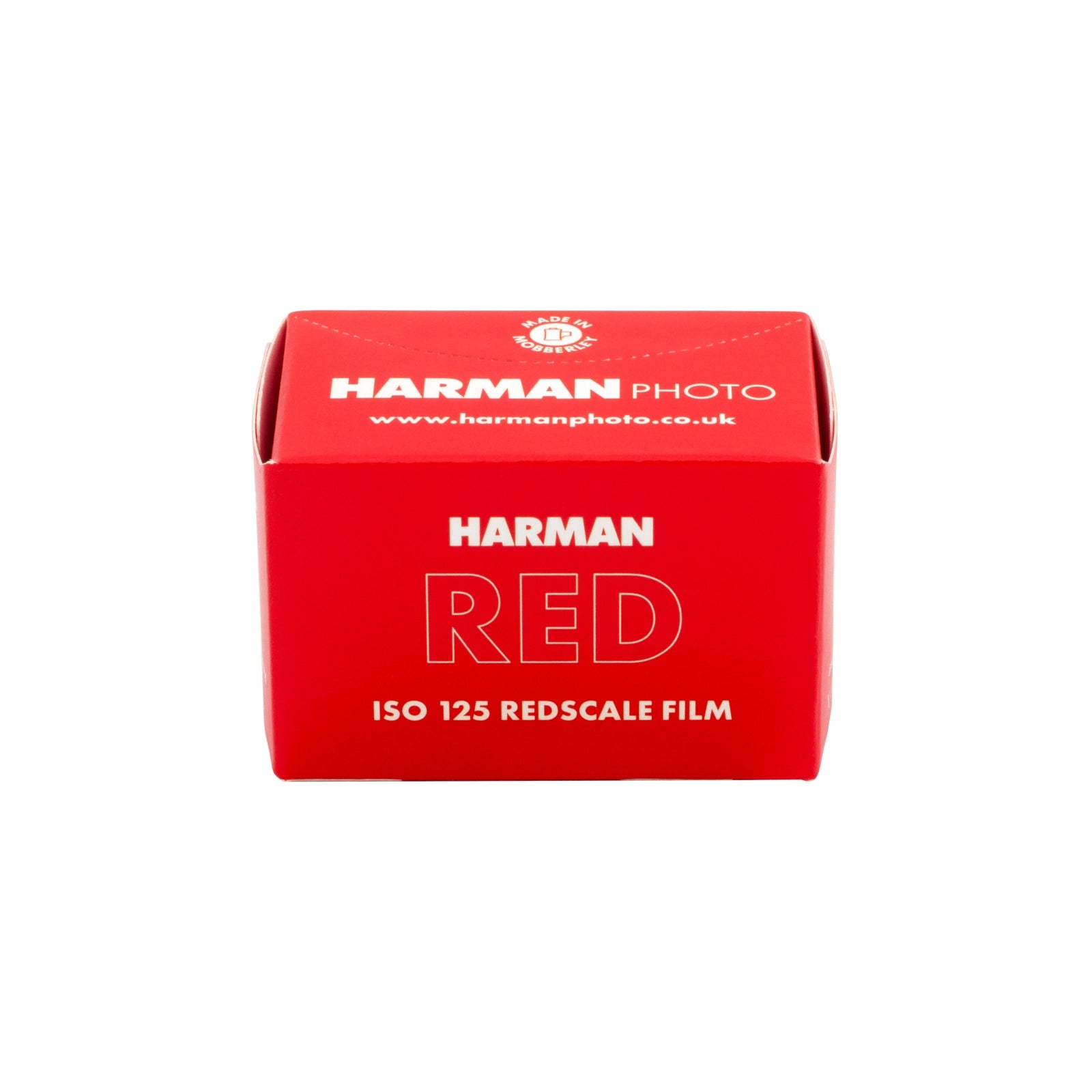 Ilford Harman Red 125 135-36exp front ngle