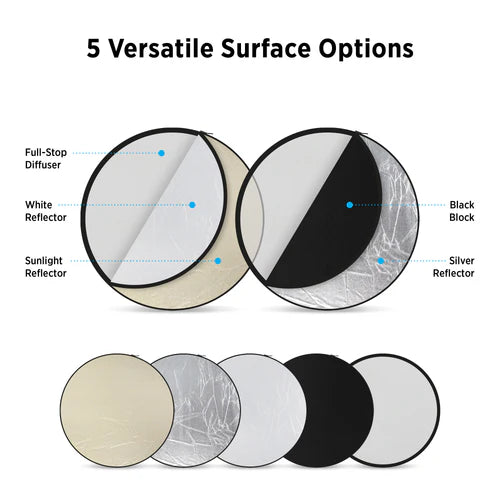 Westcott Illuminator QuickGrip 5-in-1 Reflector (40")