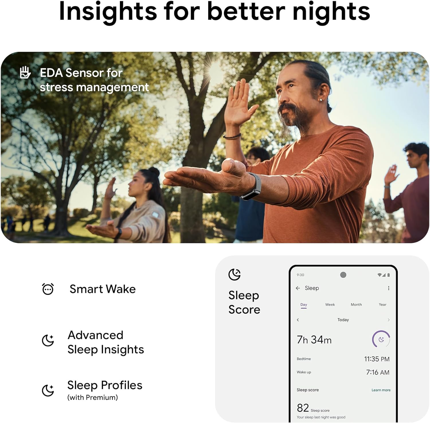 Fitbit Charge 6 Fitness Tracker - Porcelain