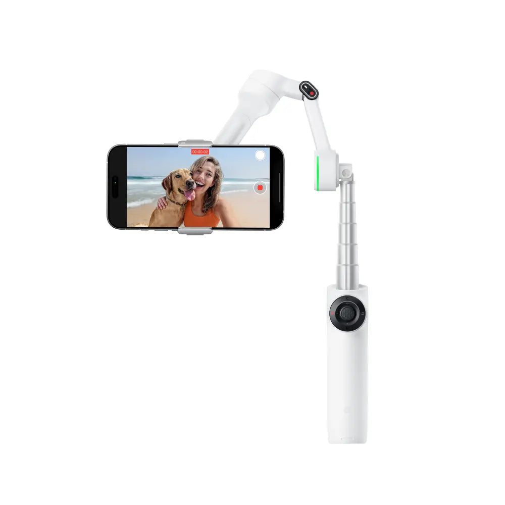 Insta360 Flow 2 Pro front with gimbal inverted