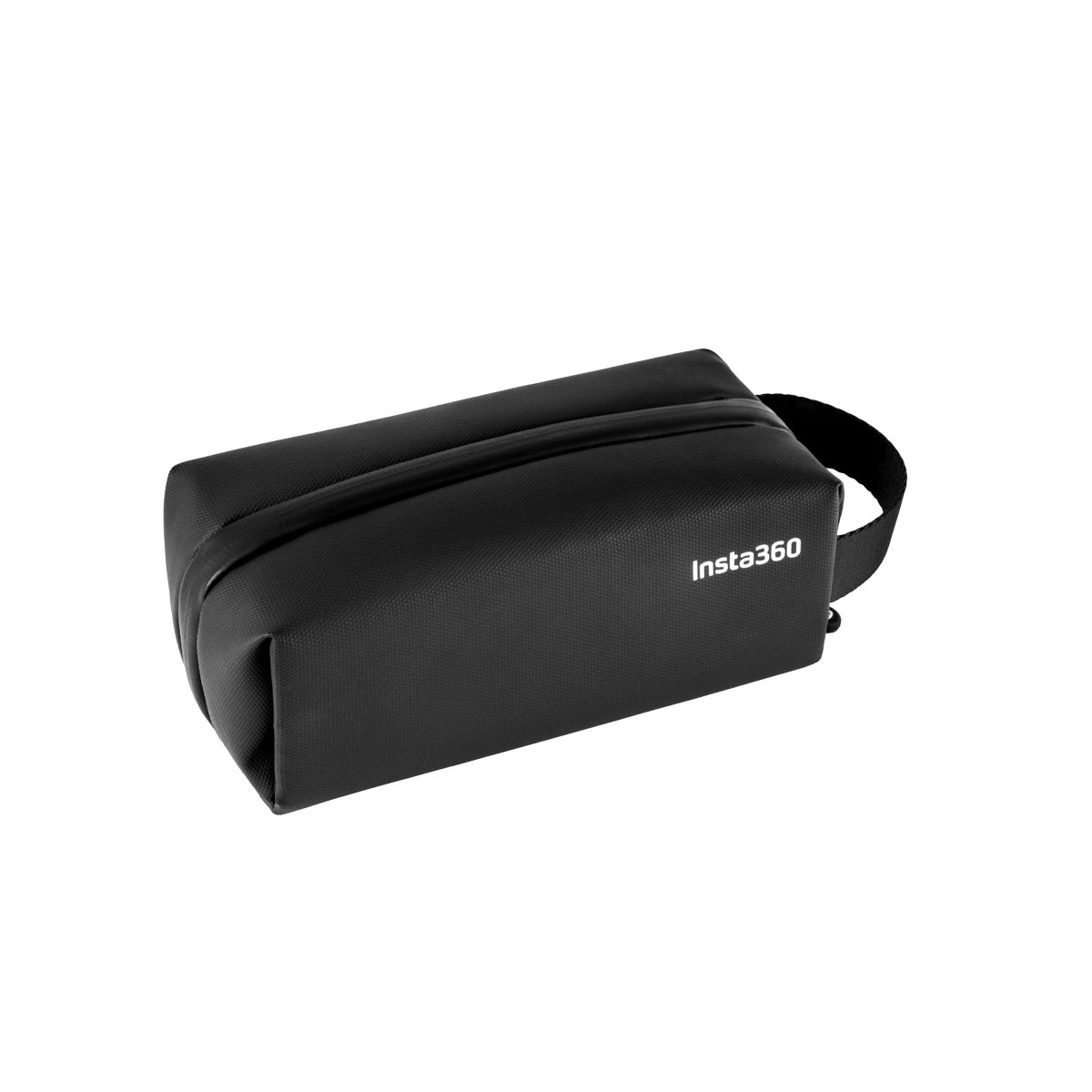 Black carrying case with 'insta360' branding on a white background