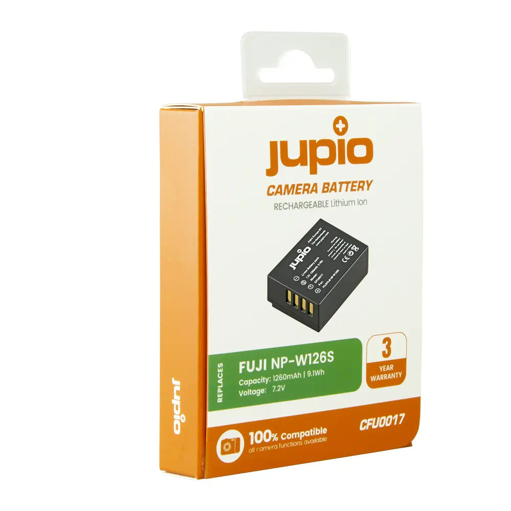 Jupio Fujifilm NP-W126S Rechargable Battery