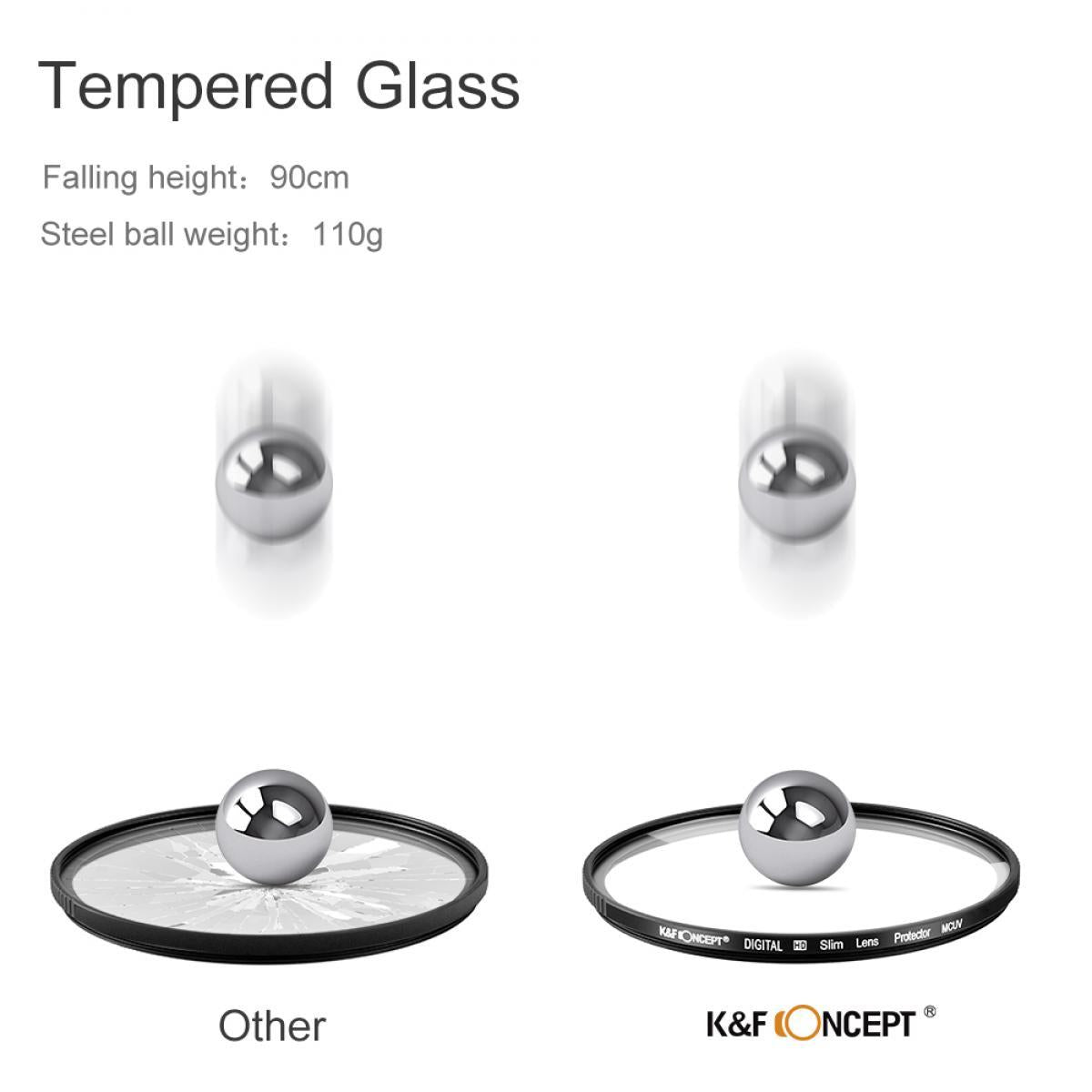 Image of K&F Concept XU08 67mm UV Protection Filter Multi Coated Ultra-Slim