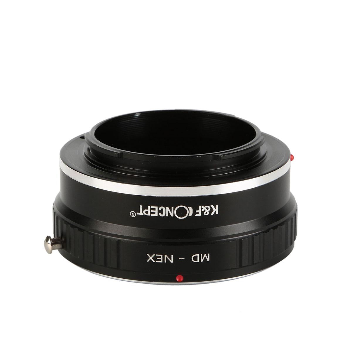 Image of K&F Concept Minolta MD Lenses to Sony E Mount Camera Adapter with Tripod Mount