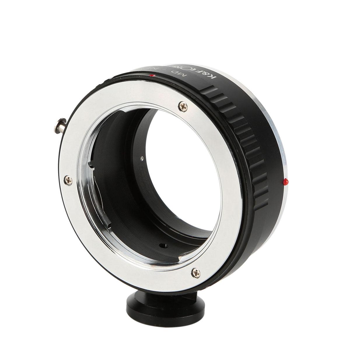 Image of K&F Concept Minolta MD Lenses to Sony E Mount Camera Adapter with Tripod Mount