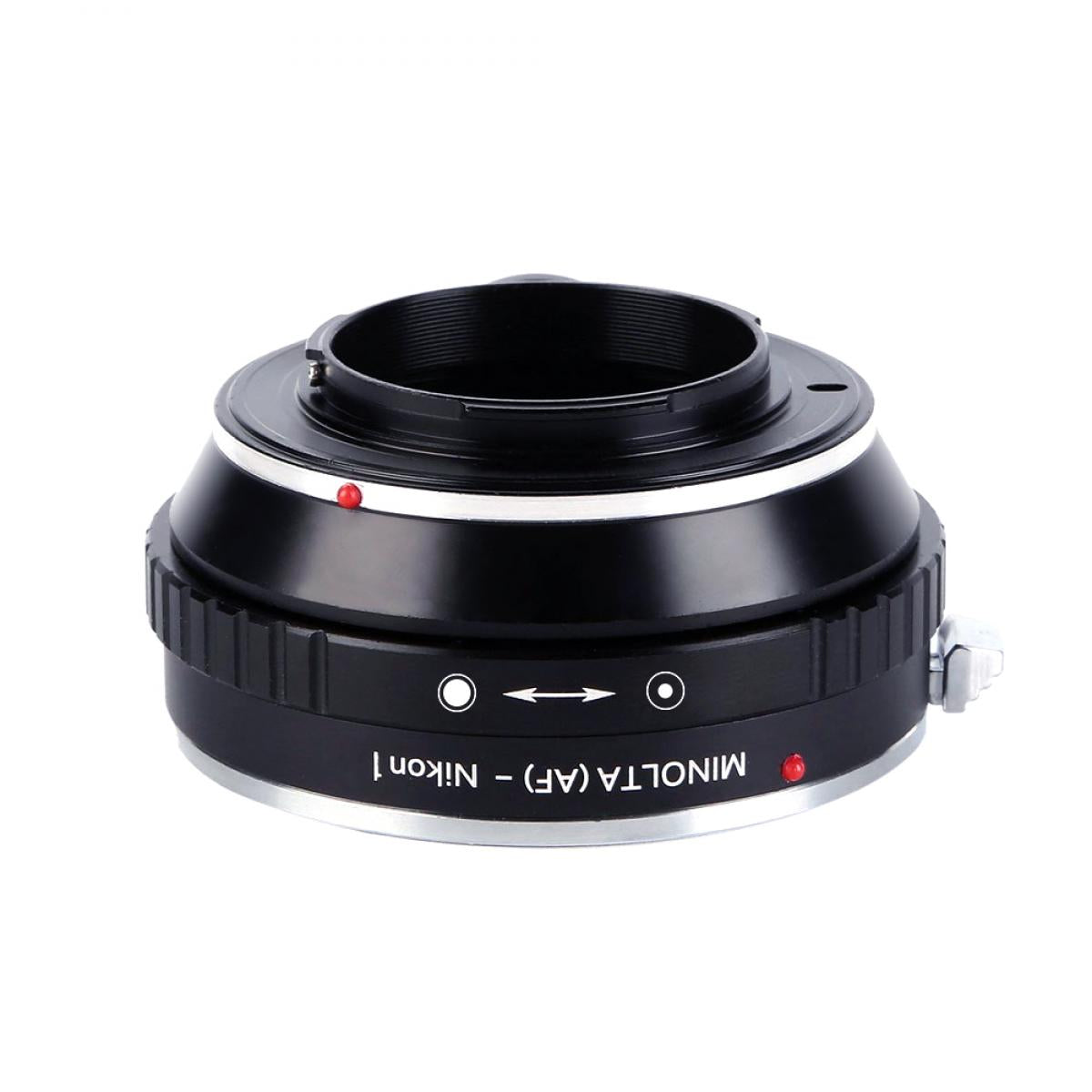 K&F Concept Minolta A / Sony A Lenses to Nikon 1 Camera Mount Adapter with Tripod Mount