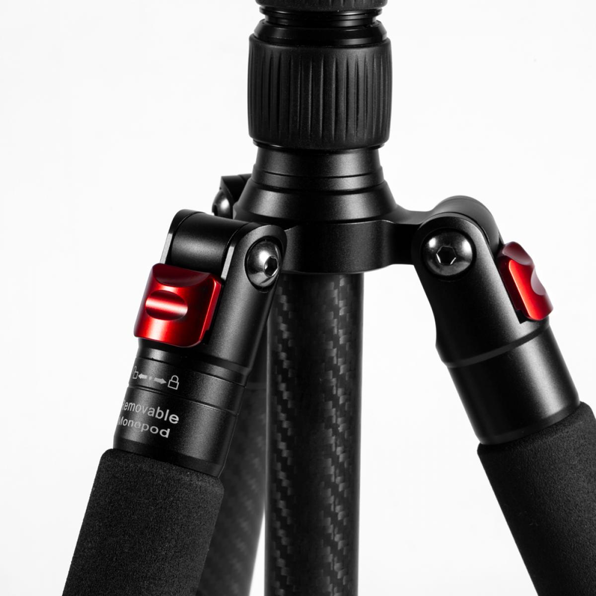 K&F Concept TC2535 Explorer Series Carbon Fiber Tripod