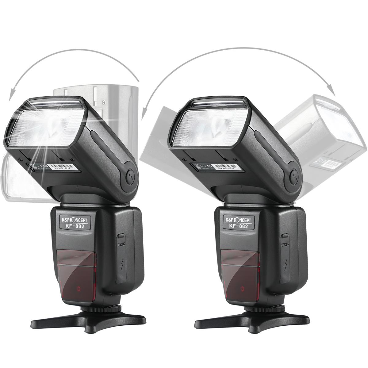 Image of K&F Concept 882 i-TTL HSS Flash for Nikon GN58 1/8000s High Speed Sync