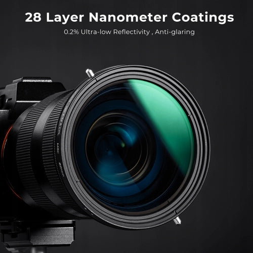 Clearance K&F Concept Nano-X 77mm 2in1 ND2-32 Filter & CPL Circular Polarising Filter