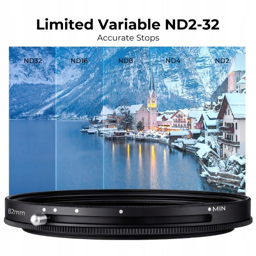 Clearance K&F Concept Nano-X 77mm 2in1 ND2-32 Filter & CPL Circular Polarising Filter