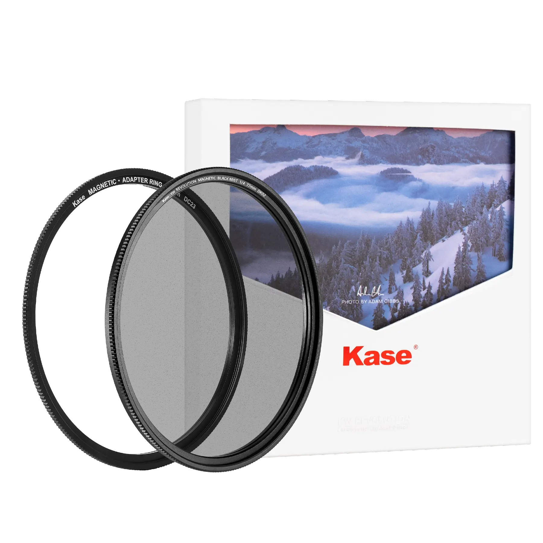Kase Revolution Magnetic Black Mist Filter 1/4 77mm