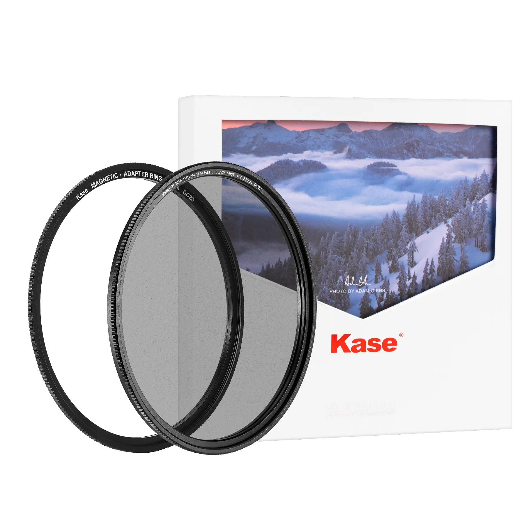 Kase Revolution Magnetic Black Mist Filter 1/2 77mm