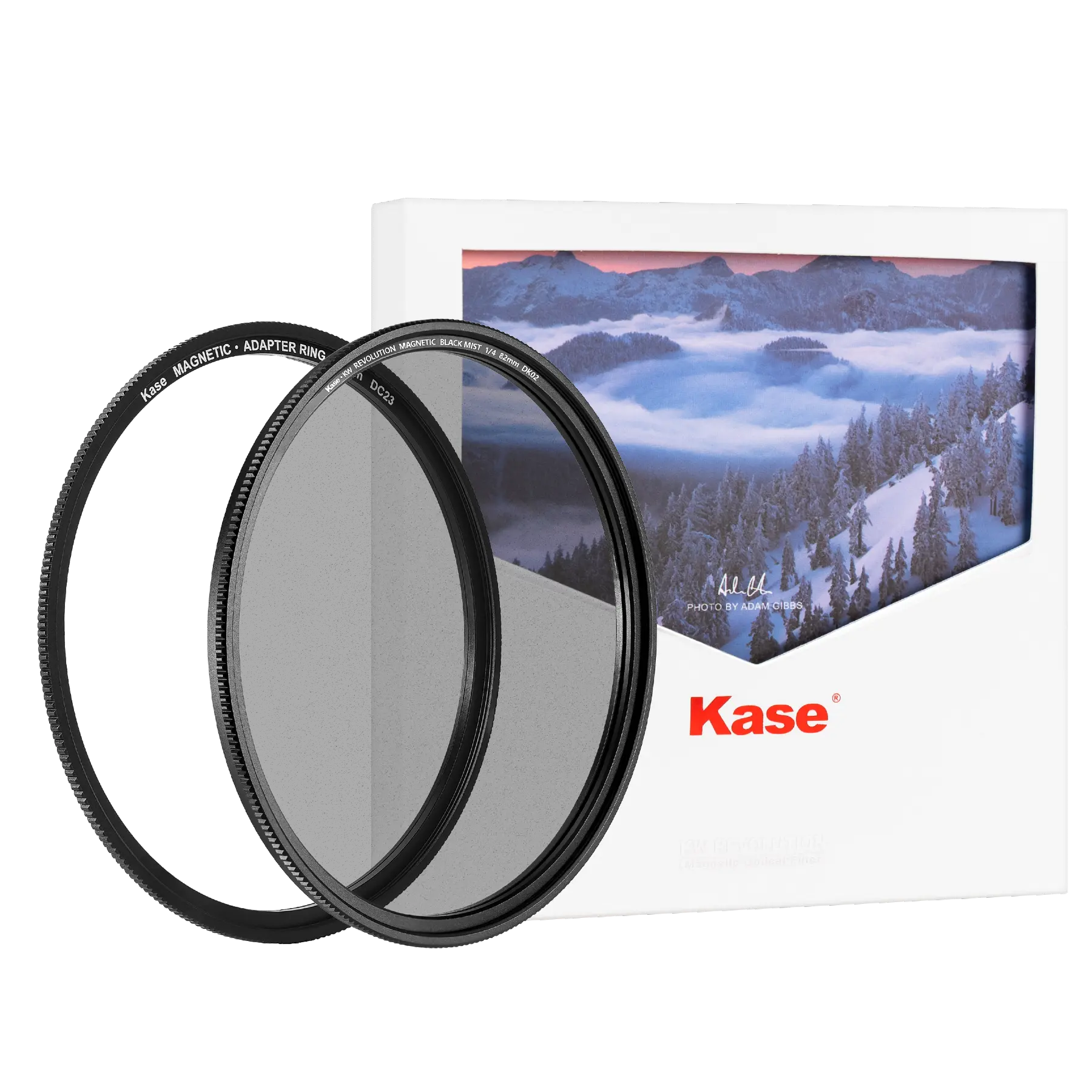 Kase Revolution Magnetic Black Mist Filter 1/4 82mm