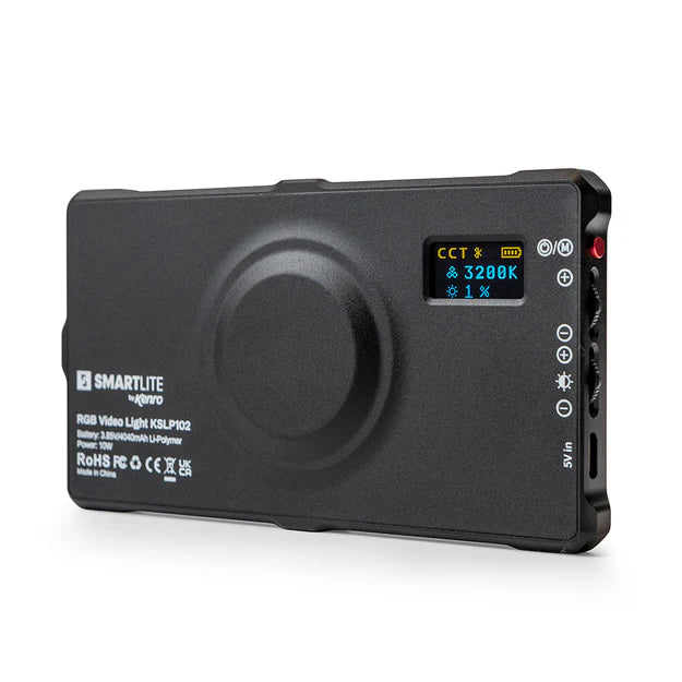 Kenro Smart Lite RGB Compact LED Video Light back side