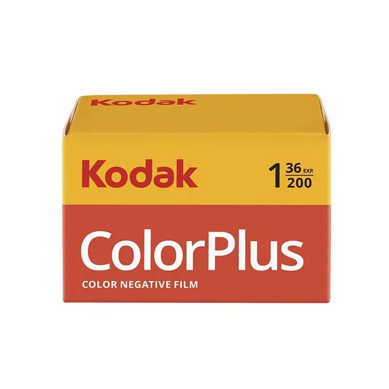 Kodak Color Plus 200 35mm Film - 36 Exposures front top