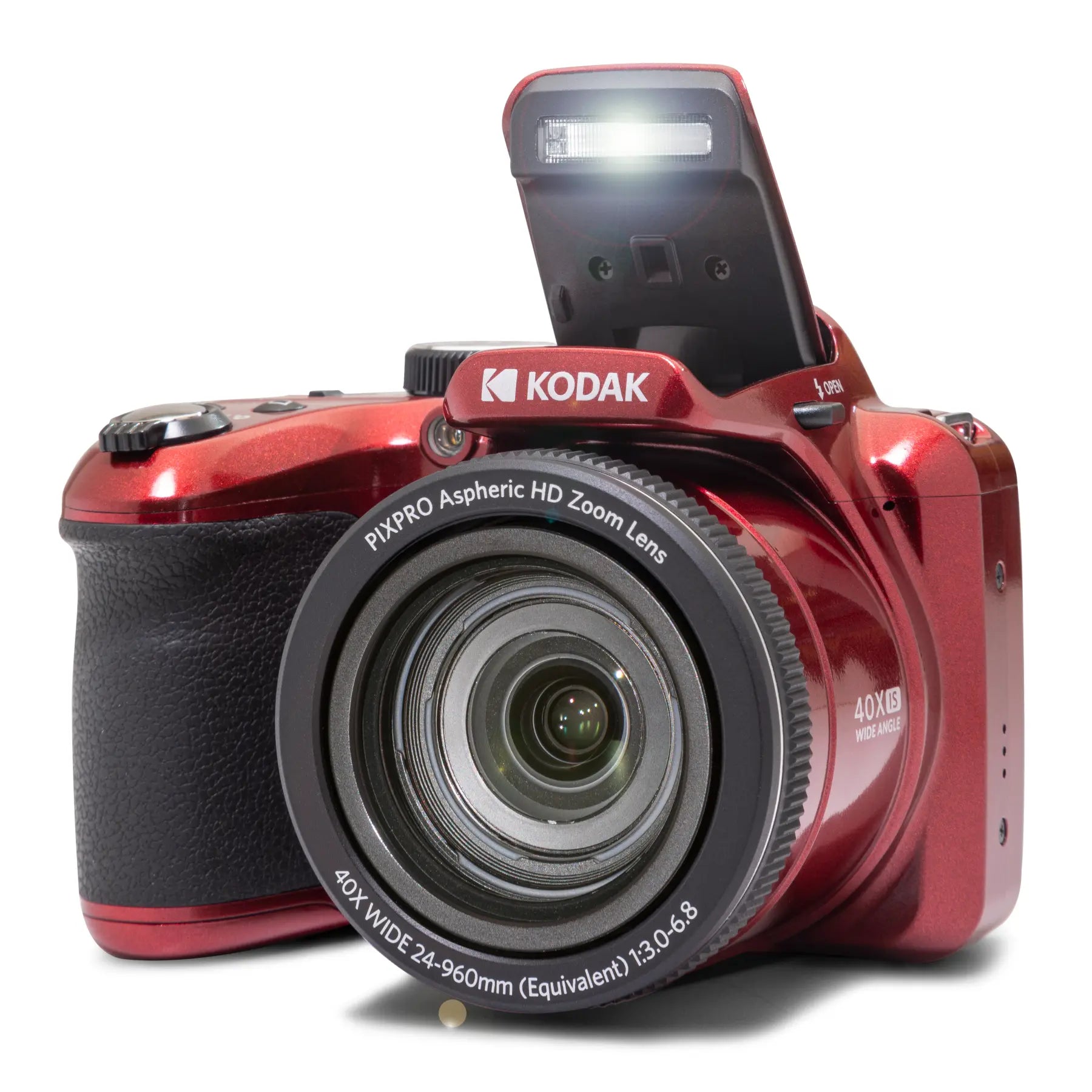 Kodak PIXPRO AZ405 Digital Bridge Camera - Red