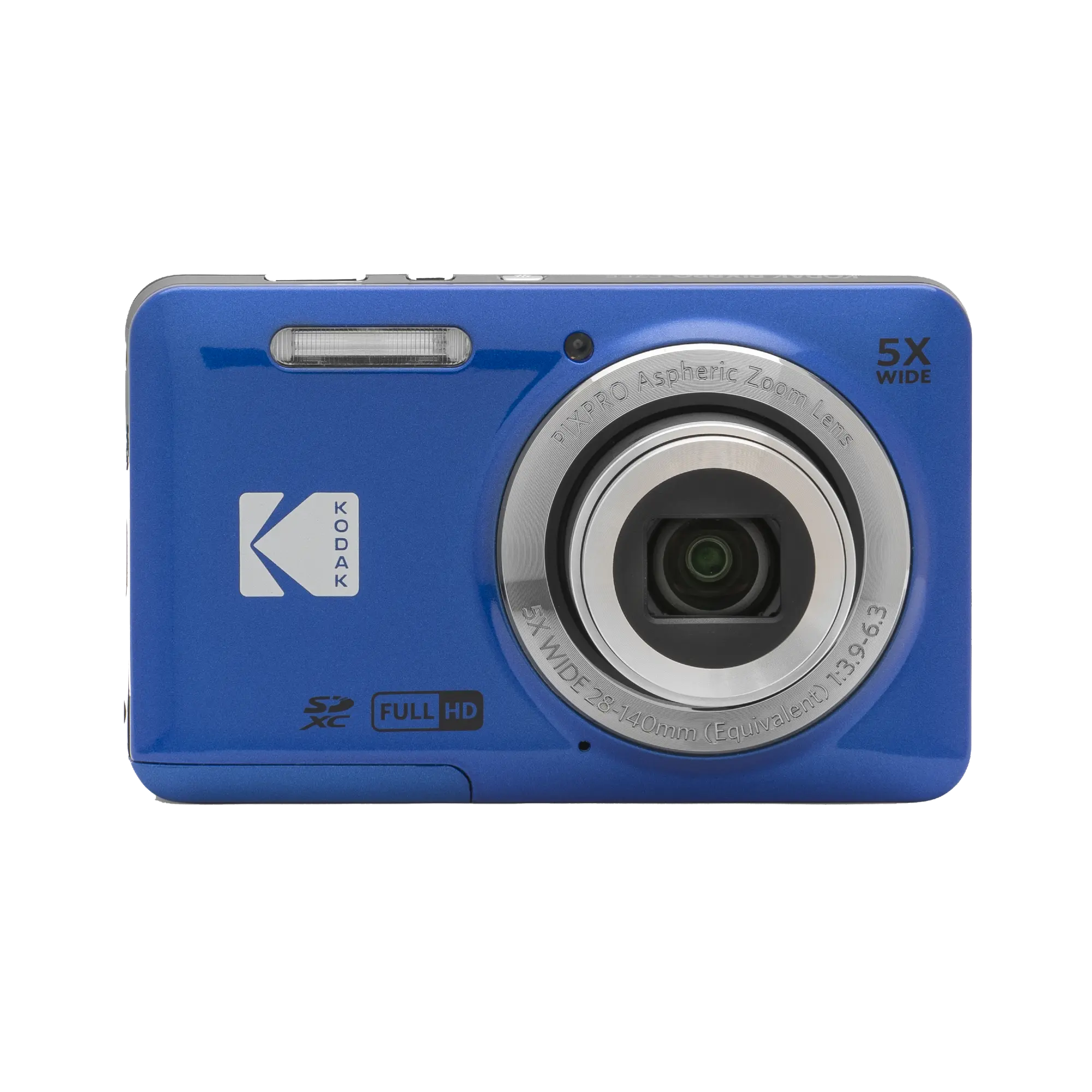 Kodak PIXPRO FZ55 16MP 5x Zoom Compact Camera - Blue