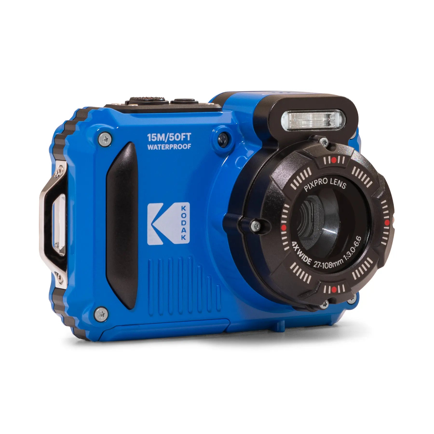 Kodak PIXPRO WPZ2 16MP 4x Zoom Tough Compact Camera - Blue