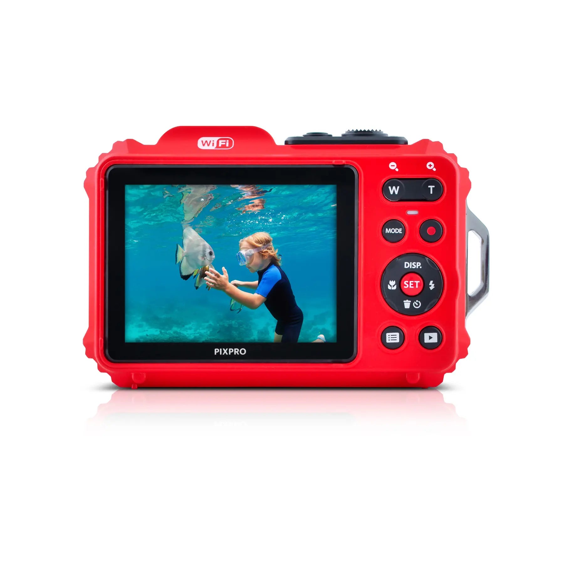 Kodak Pixpro WPZ2 Tough Digital Compact Camera - Red