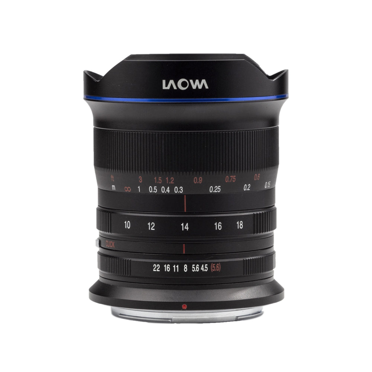 Laowa 10-18mm f4.5-5.6 Zoom Lens Nikon Z Mount top angle