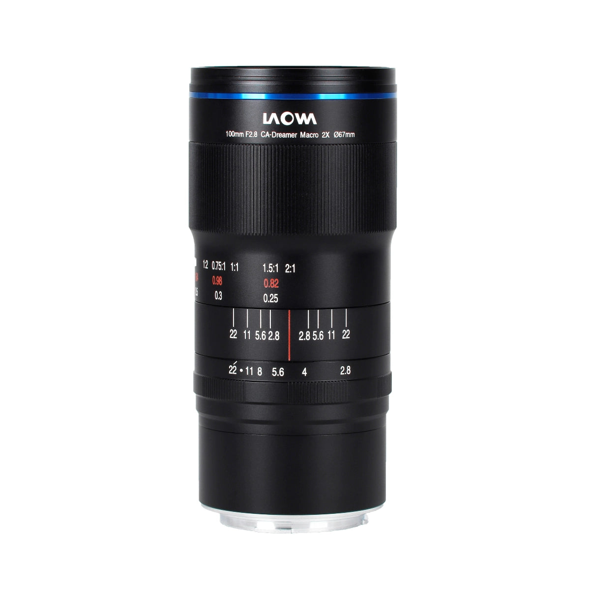 Laowa 100mm f2.8 2X Ultra Macro APO Lens top angle