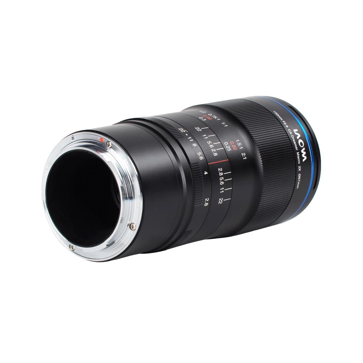 Laowa 100mm f2.8 2X Ultra Macro APO Lens back angle