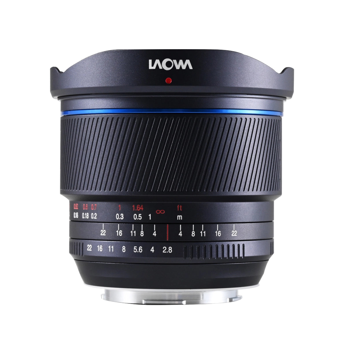 Laowa 10mm f2.8 Zero-D FF lens L Mount top angle