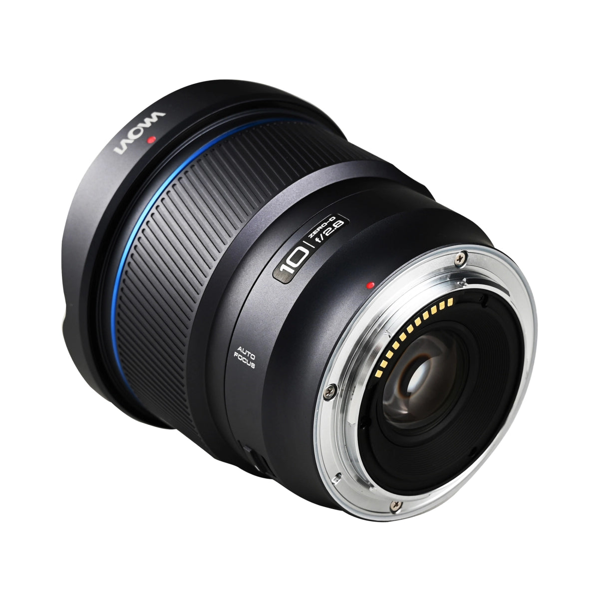 Laowa 10mm f2.8 Zero-D FF Auto Focus lens Nikon Z Mount back angle