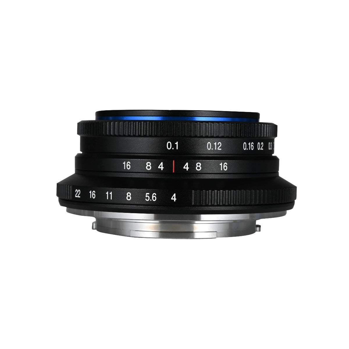 Laowa 10mm f4 Cookie lens - Black top angle