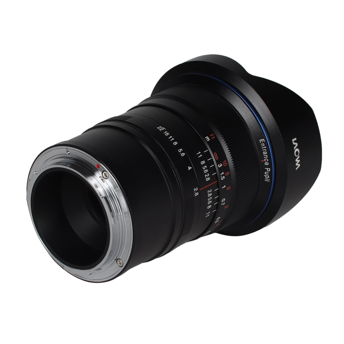 Laowa 12mm f/2.8 Zero-D Lens - Canon RF back angle
