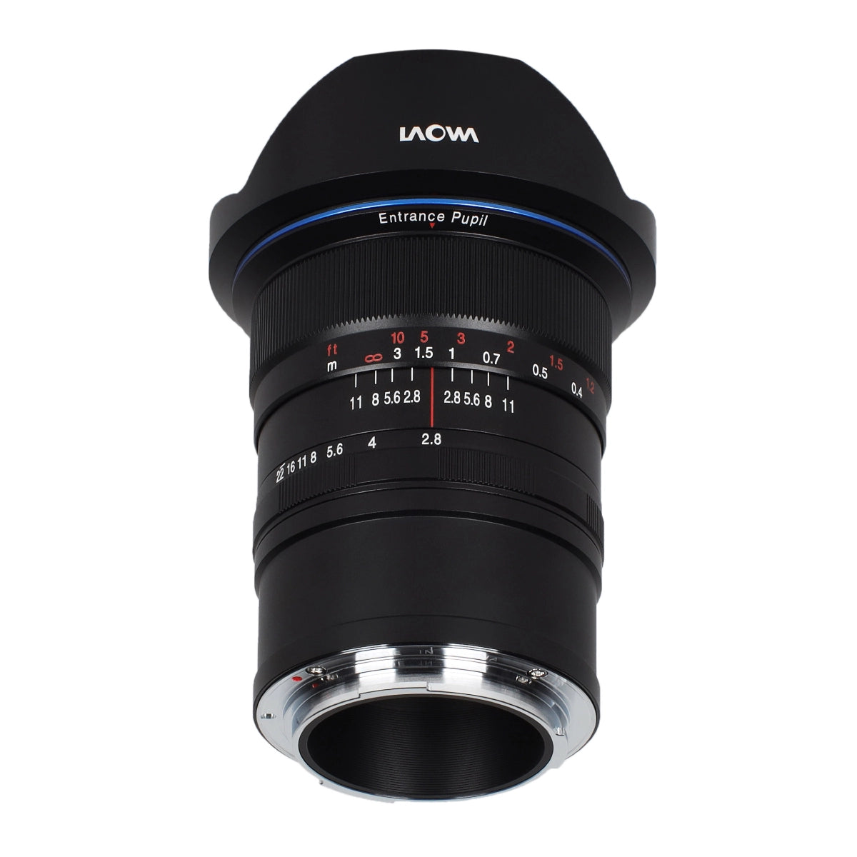 Laowa 12mm f/2.8 Zero-D Lens - Canon RF bottom angle