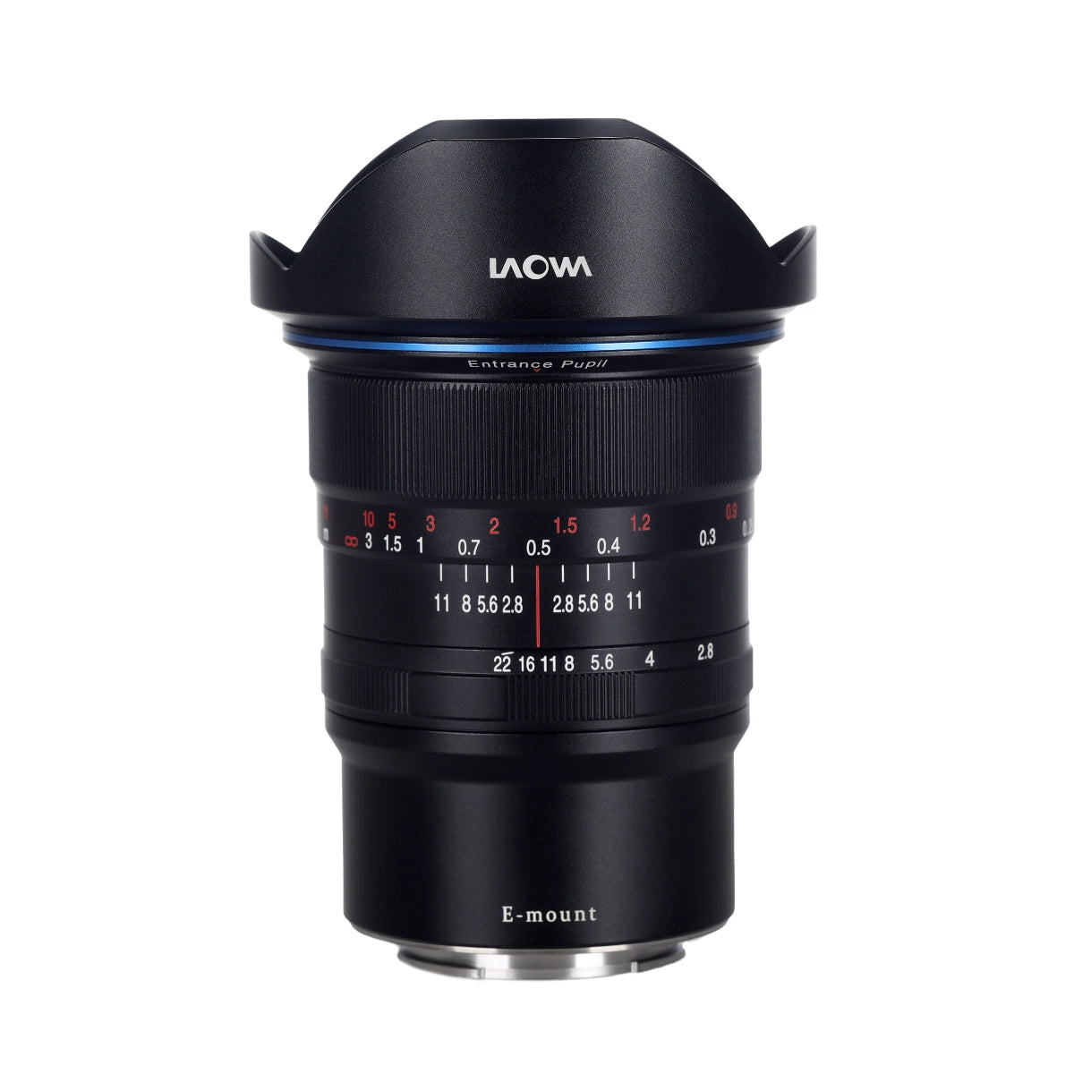 Laowa 12mm f2.8 Zero-D Lens top angle